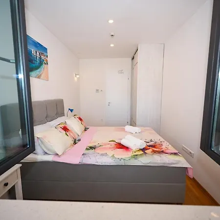 아파트 Sea View Porto With Secured Private Parking 두브로브니크