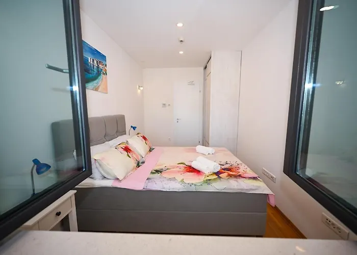 公寓 Sea View Porto With Secured Private Parking 杜布罗夫尼克